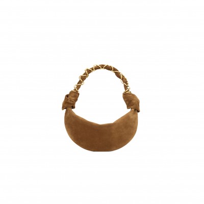 YSL AMALIA MINI HOBO IN SUEDE 8625581U80W2916 (28*12.5*8cm)